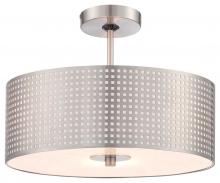 Minka George Kovacs P5747-084 - Grid - 3 Light Semi Flush