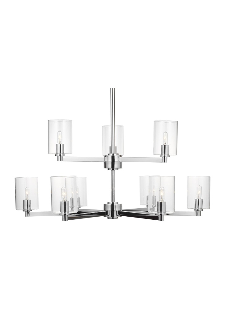 Fullton Nine Light Chandelier