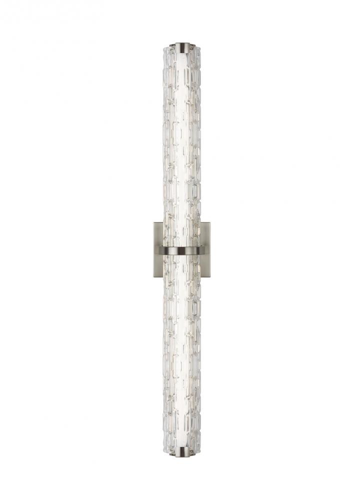 Cutler 36&#34; Staggered Glass LED Vanity