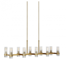 Visual Comfort & Co. Studio Collection CC13810BBS - Geneva Linear Chandelier