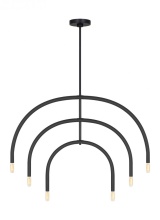 Visual Comfort & Co. Studio Collection DJC1126MBK - Hadden Large Chandelier