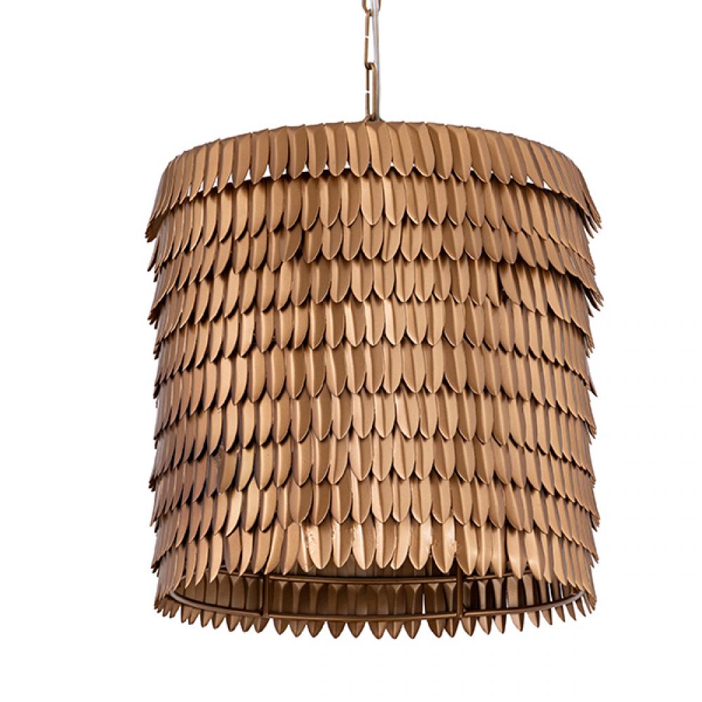 HEM, Gold Color, 1 Lt 125&#34; Length Gold Chain Pendant, 60W Type A, 11.81&#34; W x 13&#34; H