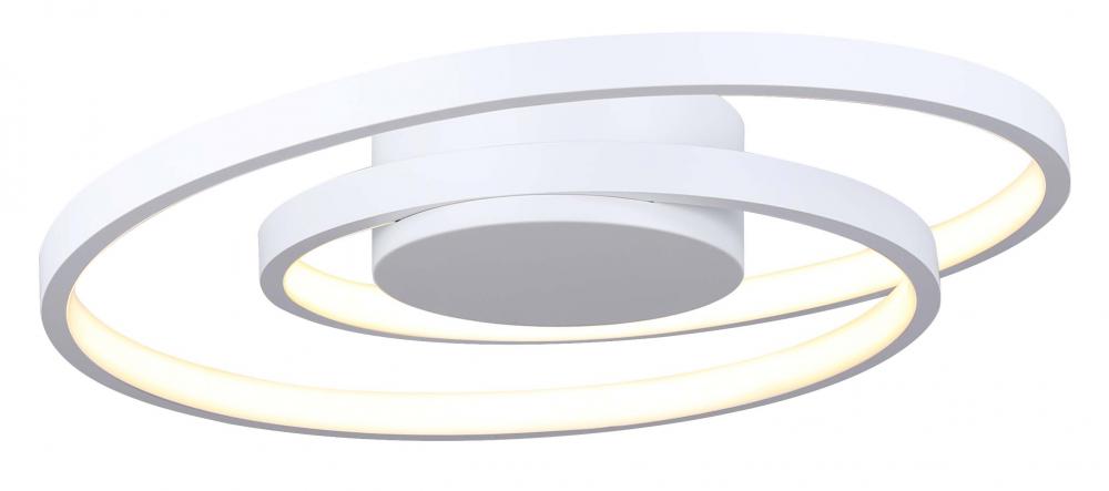 LIVANA, LFM259A16WH, MWH Color, 15.75&#34; LED Flush Mount, 25W LED (Integrated), Dimmable, 1600Lume