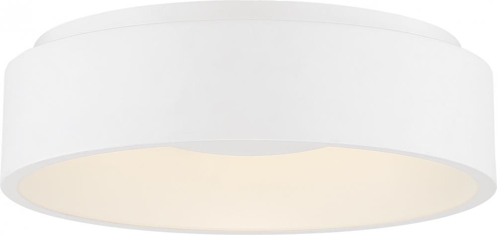 Orbit - LED 18&#34; Flush - White Finish
