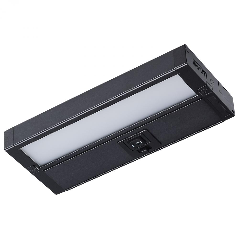 5 Watt 8-Inch LED Under Cabinet; 30K/40K/50K CCT Selectable; Dark Bronze; 120 Volt
