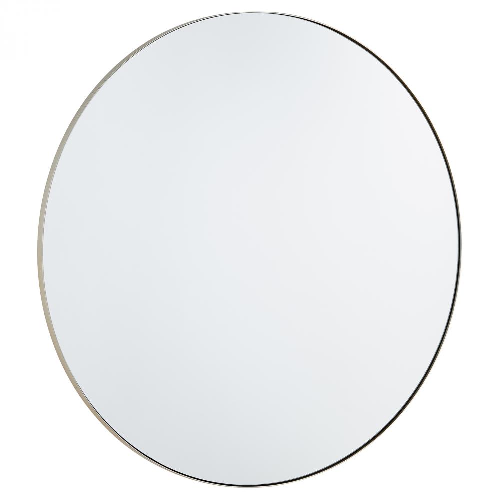 36&#34; ROUND MIRROR - SLV