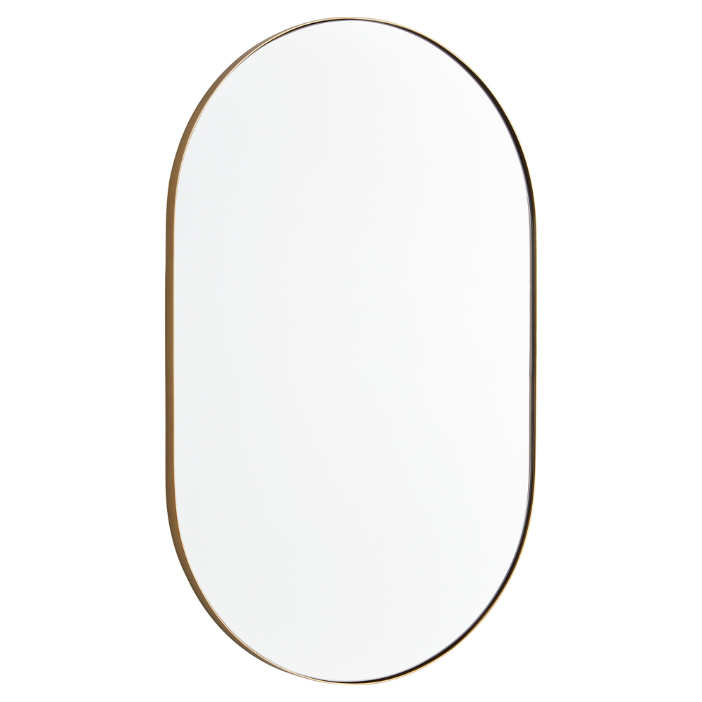 20x32 CAPSULE MIRROR -GLD