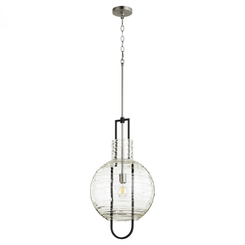 14&#34; TXT GLS PEND -TXB/STN