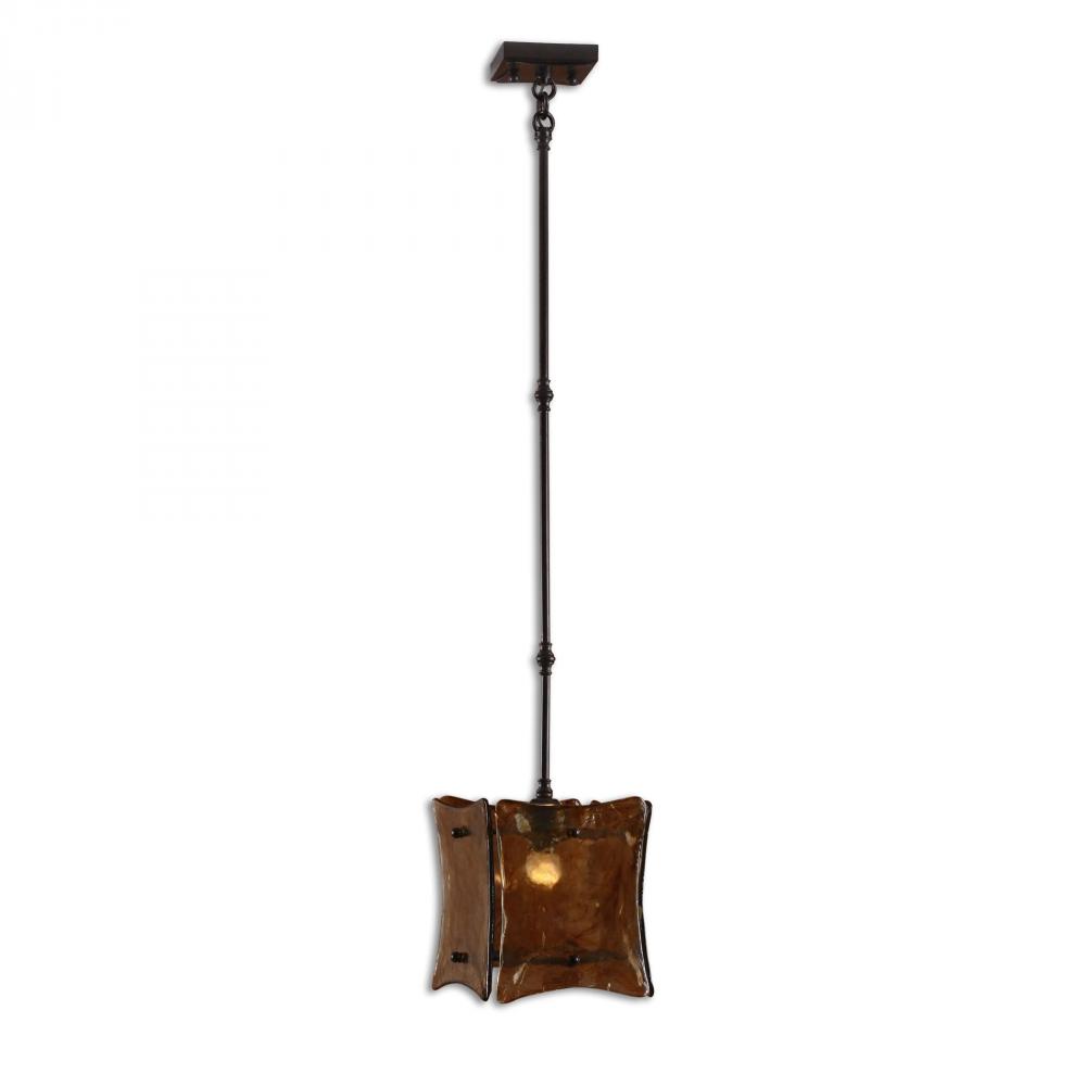 Uttermost Vetraio II 1 Light Mini Glass Pendant