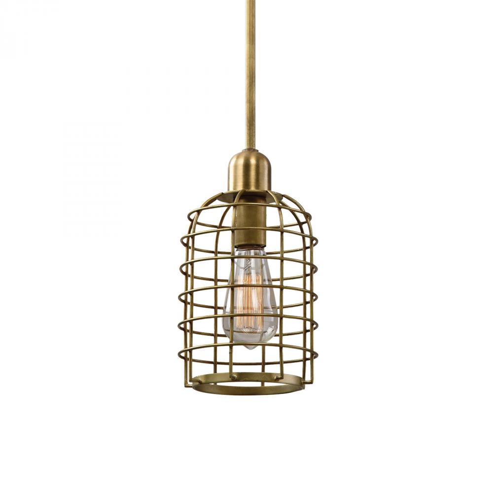 Uttermost Septa 1 Light Cage Mini Pendant