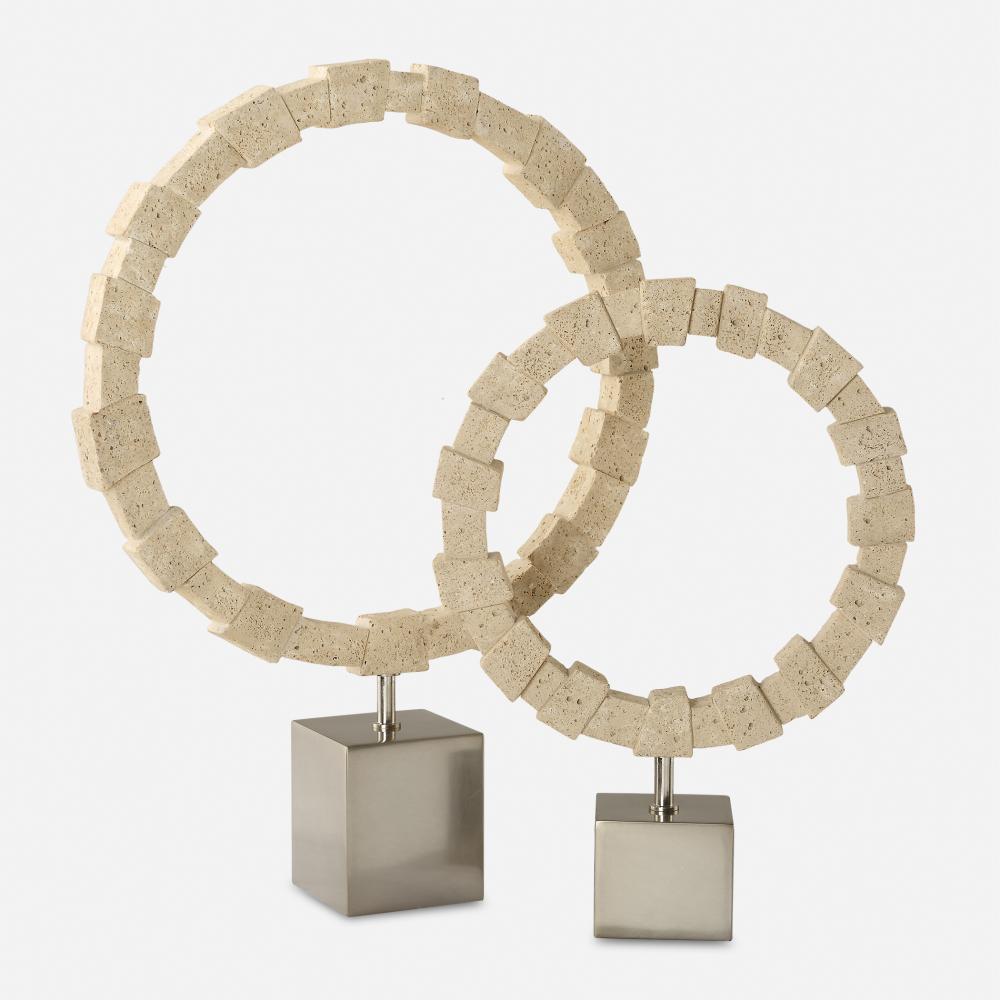 Uttermost Ivory Fusion Stone Rings Set/2