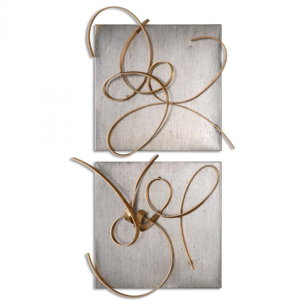 Uttermost Harmony Metal Wall Art Set/2