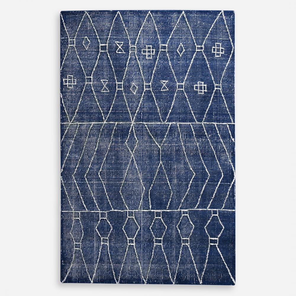 Uttermost Fressia Blue 8 X 10 Rug