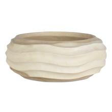 Uttermost 17136 - Uttermost Waveform Bleached Wood Bowl