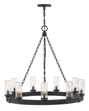 Hinkley 29208BK-LV - Medium Single Tier Chandelier 12v