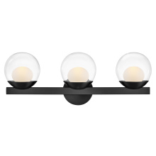Hinkley 57443BK-LL - Medium Three Light Vanity