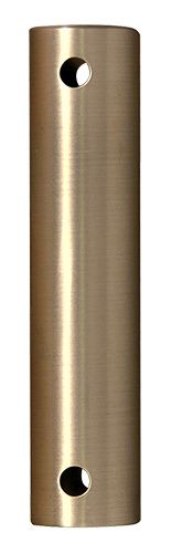 18-inch Ceiling Fan Downrod - Brushed Satin Brass
