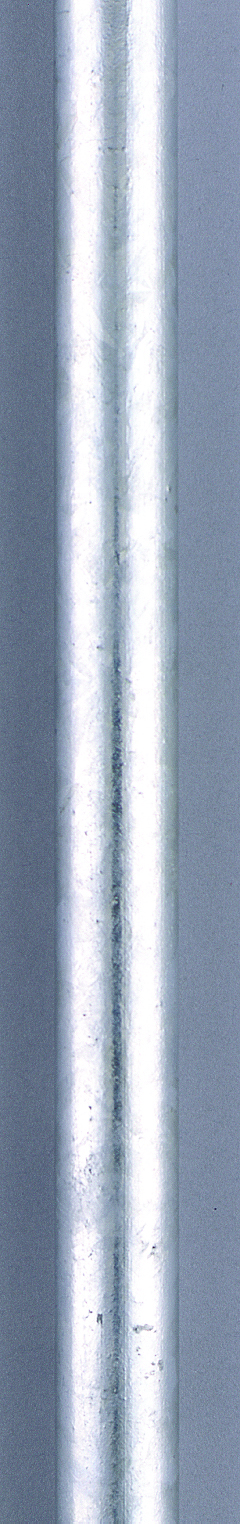 18-inch Ceiling Fan Downrod - Galvanized