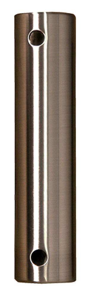 72-inch Stainless Steel Ceiling Fan Downrod - Brushed Nickel