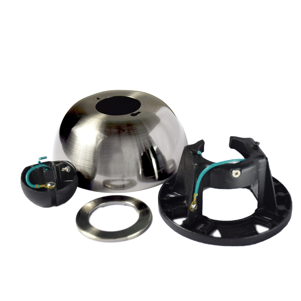 Ceiling Fan Sloped Ceiling Kit - 1-inch - Chrome