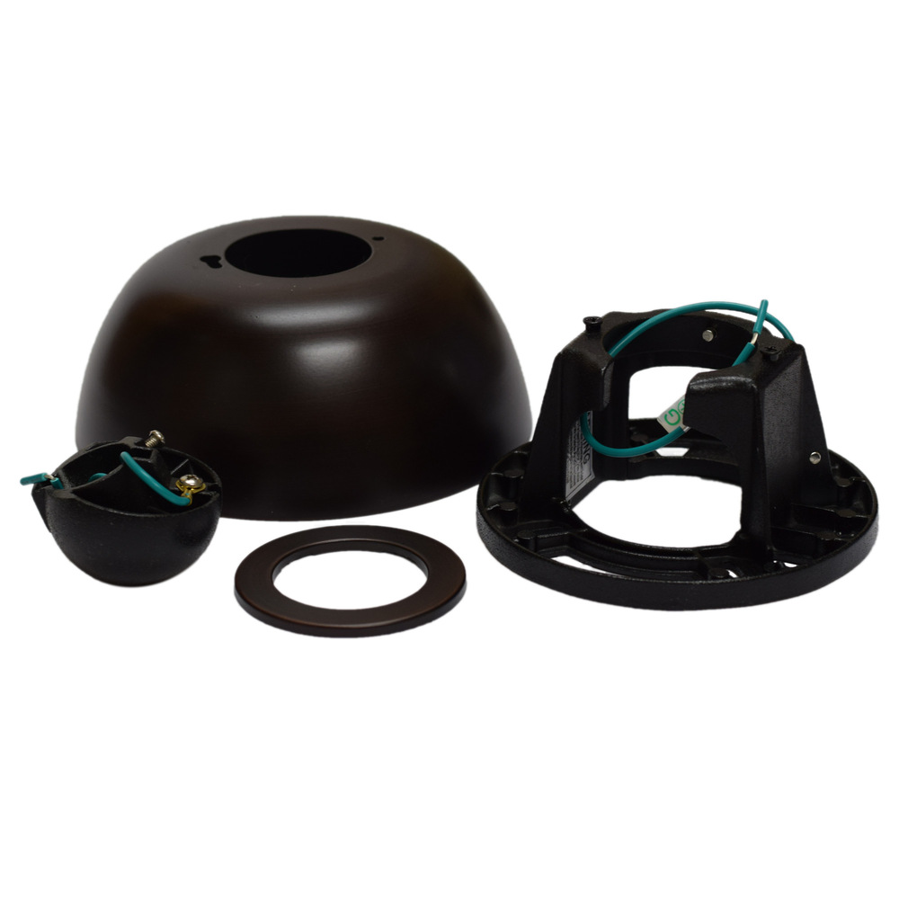 Ceiling Fan Sloped Ceiling Kit - 1-inch - Dark Bronze