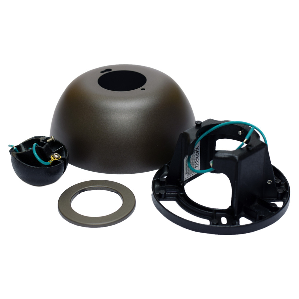 Ceiling Fan Sloped Ceiling Kit - 1-inch - Matte Greige