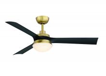Fanimation FP6807BSBL - Barlow 52 inch Indoor/Outdoor Ceiling Fan with LED CCT Select Light Kit