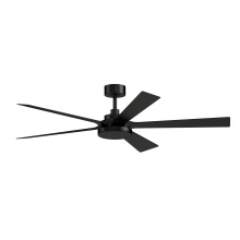 Fanimation FPD8564BL - TorchAire 64 inch Indoor/Outdoor Ceiling Fan with LED CCT Select Light Kit
