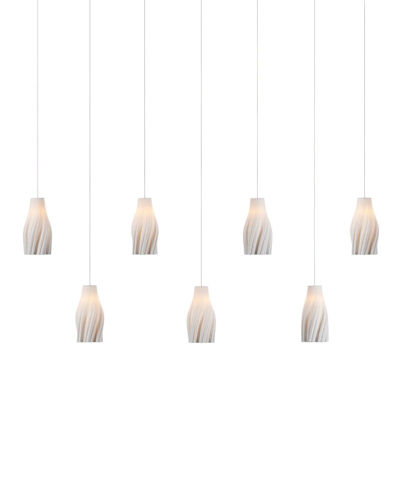 Posh 7-Light Linear Multi-Drop Pendant