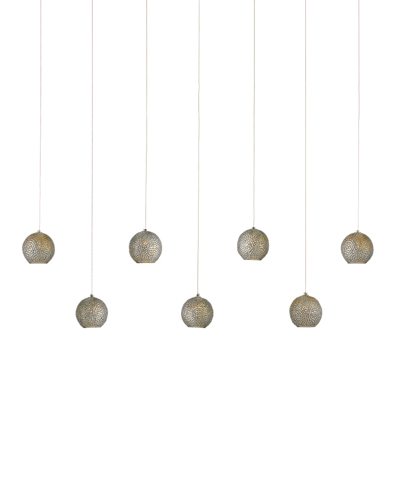 Giro 7-Light Linear Multi-Drop Pendant
