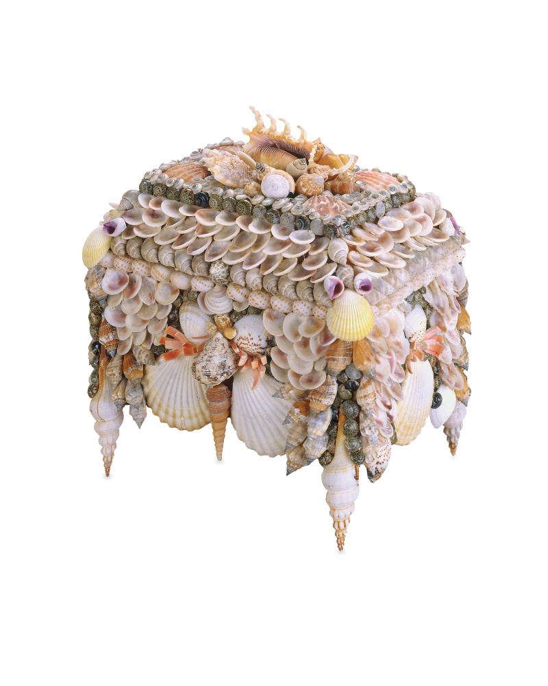 Boardwalk Natural Shell Jewelry Box
