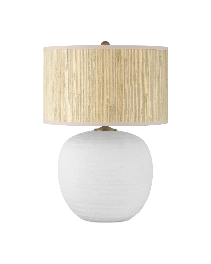 Zena White Table Lamp
