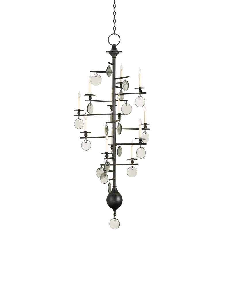 Sethos Large Black Chandelier