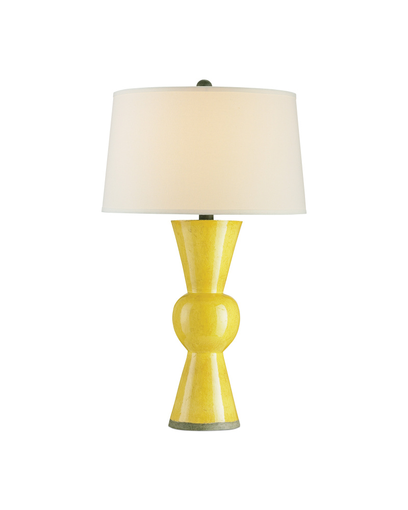 Upbeat Yellow Table Lamp