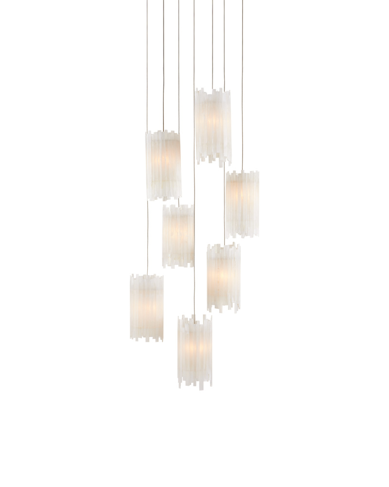 Escenia 7-Light Round Multi-Drop Pendant