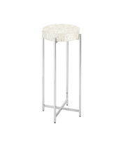 Currey 4000-0224 - Gerri Dot Mother of Pearl Drinks Table