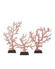 Currey 1200-0436 - Large Red Coral Branches Set of 3