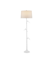 Currey 8000-0158 - Piaf White Floor Lamp