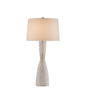 Currey 6000-0990 - Edwell Whitewash Table Lamp