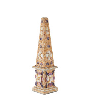 Currey 1200-1043 - Coquillage Tall Obelisk