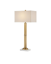 Currey 6000-0808 - Allegory Brass Table Lamp