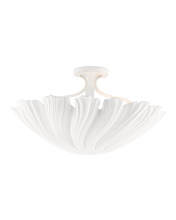 Currey 9000-0466 - Hadley White Semi-Flush Mount