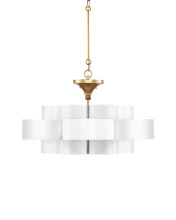 Currey 9000-0856 - Grand Lotus Small White Chandelier