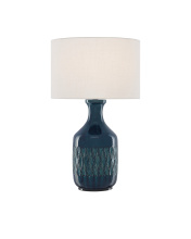 Currey 6000-0515 - Samba Blue Table Lamp