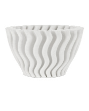 Currey 1200-0933 - Ripple White Vase