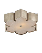 Currey 9999-0042 - Grand Lotus Silver Flush Mount
