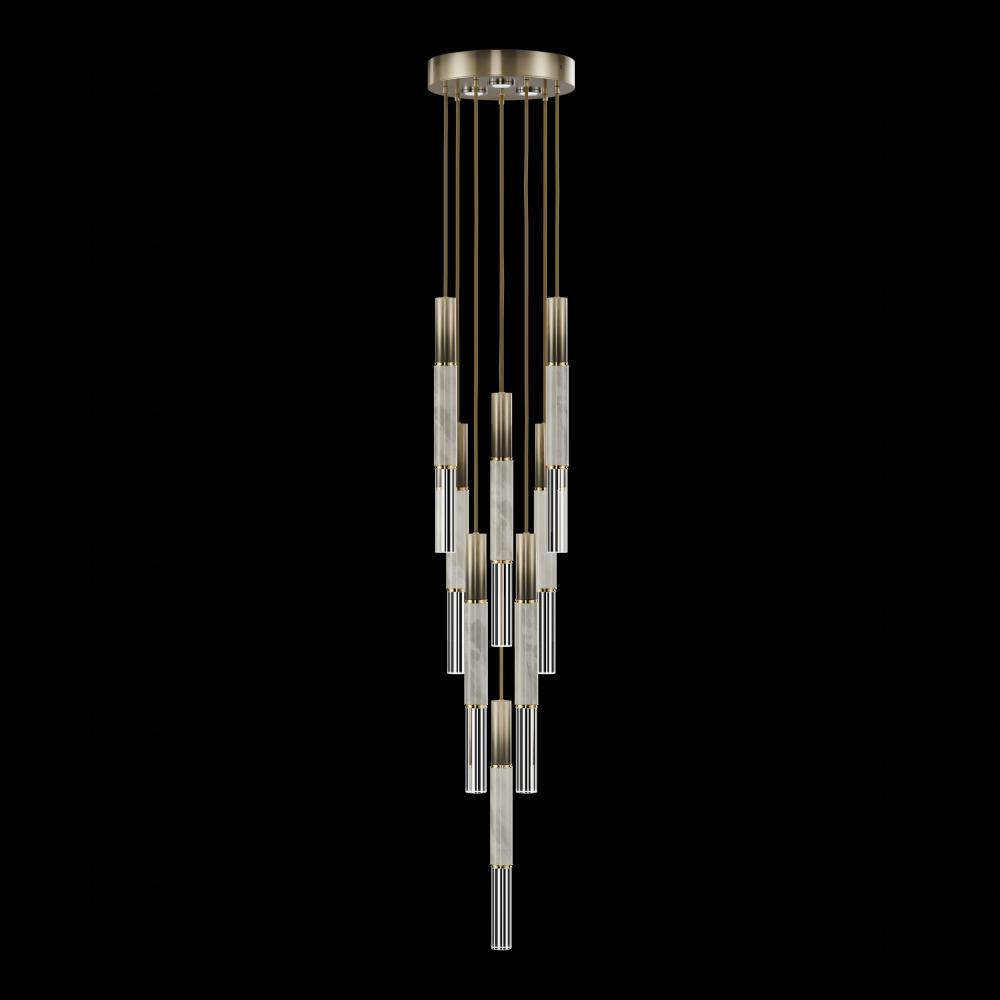 Antonia 16&#34;W Round  Pendant