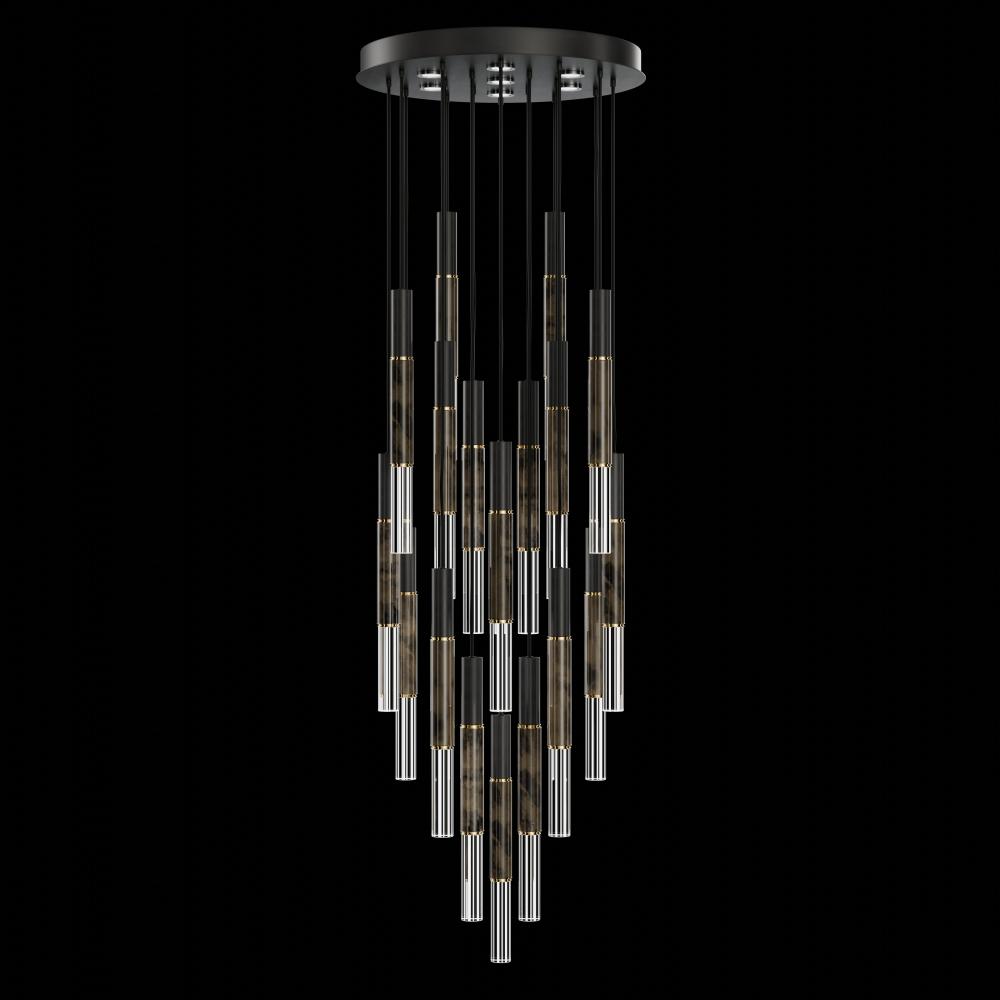 Antonia 31&#34;W Round  Pendant