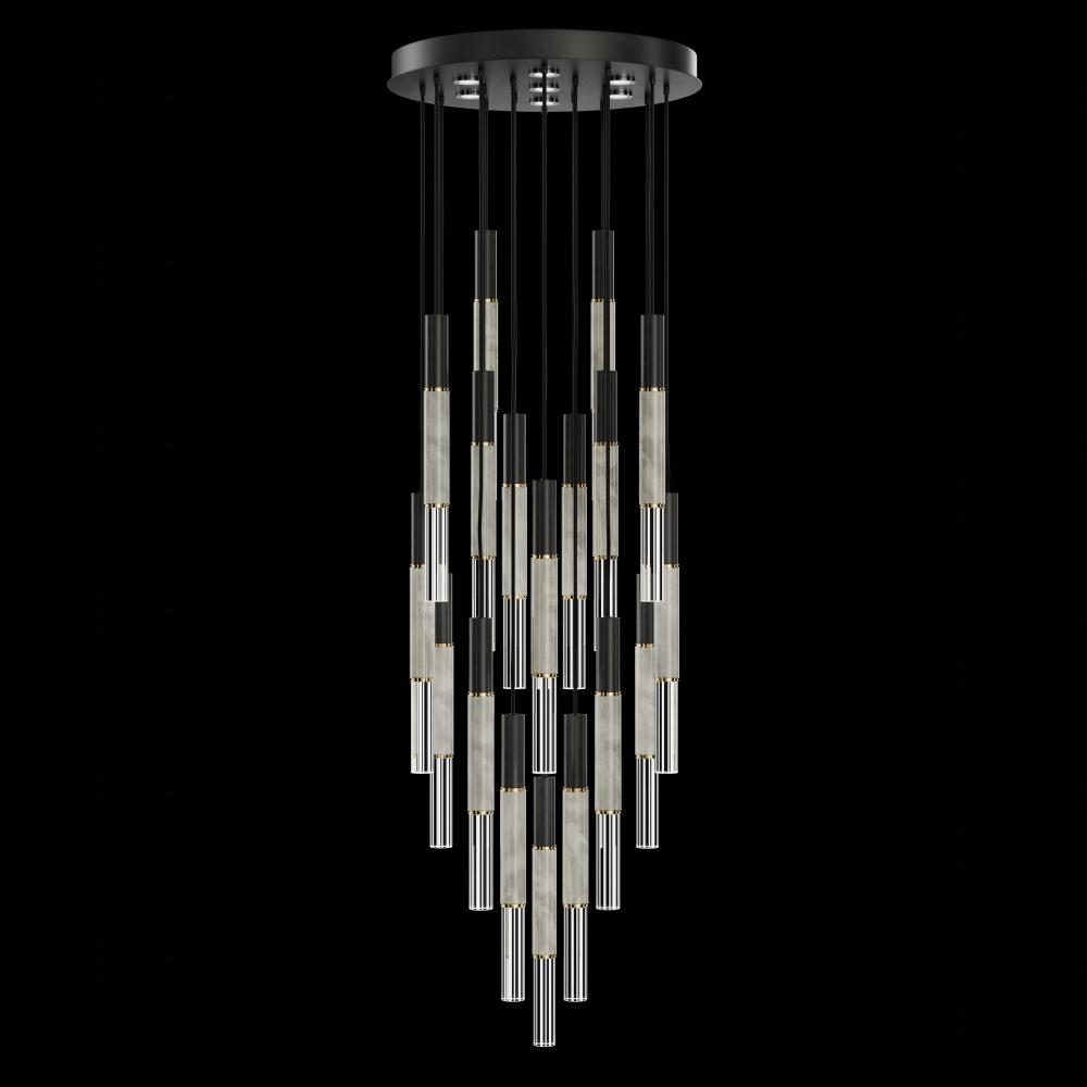 Antonia 31&#34;W Round  Pendant