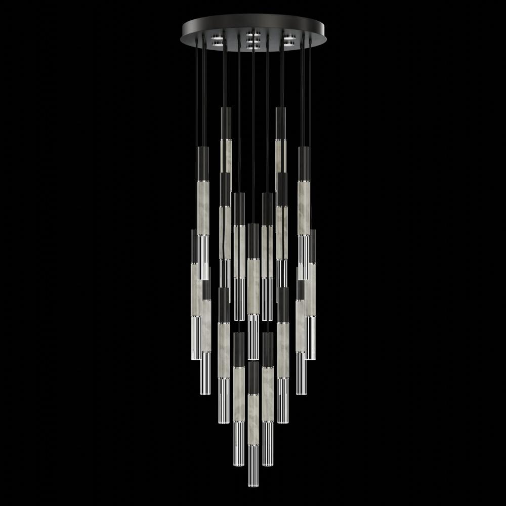 Antonia 31&#34;W Round  Pendant